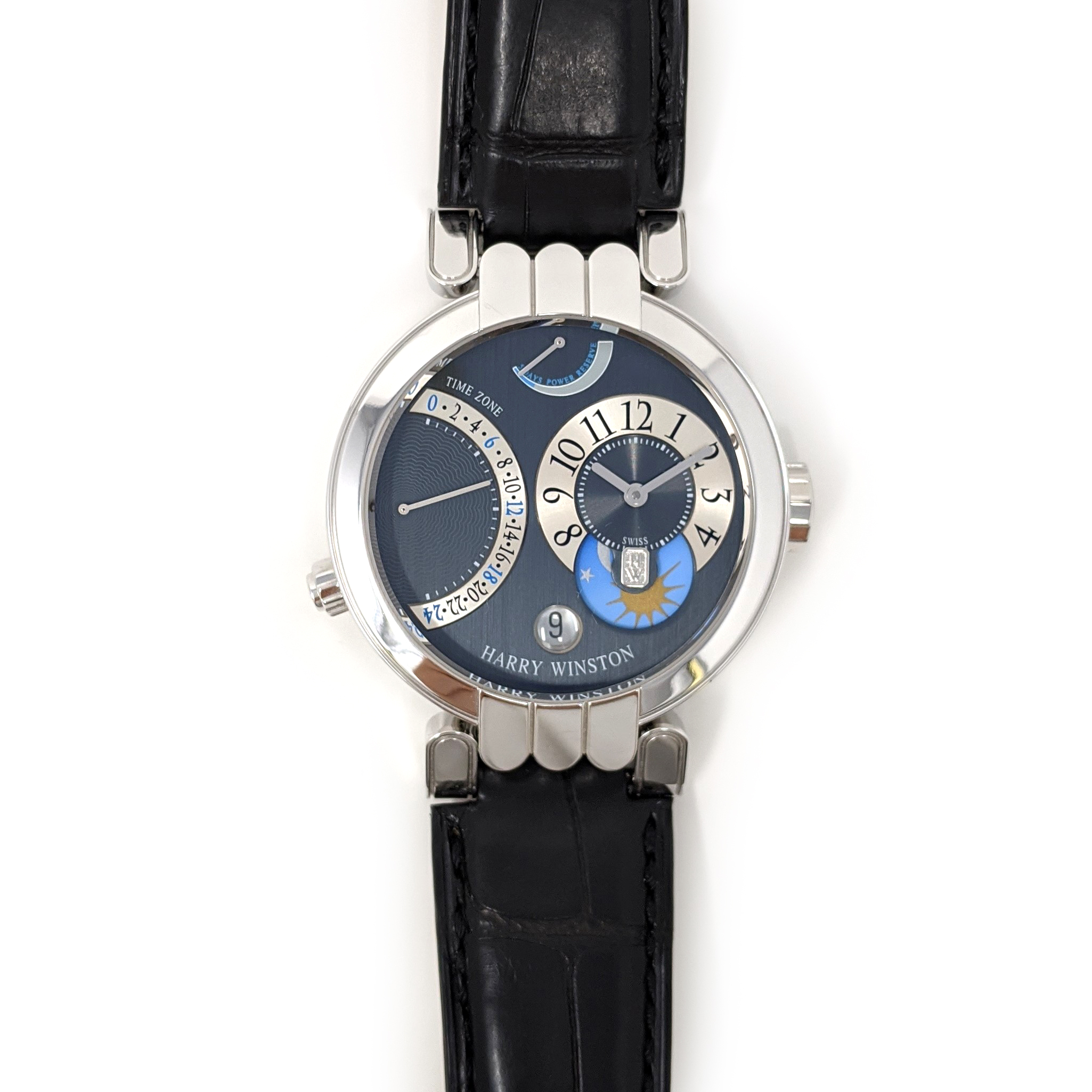 ハリー・ウィンストン(HARRY WINSTON) ハリー・ウィンストン(HARRY WINSTON) プルミエール エキセンター タイムゾーン |  宝飾品・輸入時計を取り扱う卸メーカー｜ToSeRu(トセル)