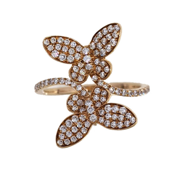 K18PG ドゥ・パピヨンリング